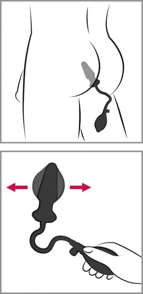 You2Toys - Pompowany korek analny Anal Expert You2Toys You2Toys - Pompowany korek analny Anal Expert You2Toys