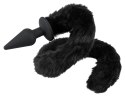 Bad Kitty - Korek Analny Z Futerkowym Ogonkiem Czarny Bad Kitty