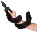 Bad Kitty - Korek Analny Z Futerkowym Ogonkiem Czarny Bad Kitty