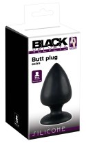 Bardzo Duży XXL Korek Analny Z Przyssawką - Black Velvets Black Velvets