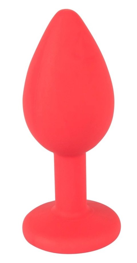 Colorful Joy - Korek Analny Z Kamieniem Szlachetnym Czerwony Colorful Joy Colorful Joy - Korek Analny Z Kamieniem Szlachetnym Czerwony Colorful Joy