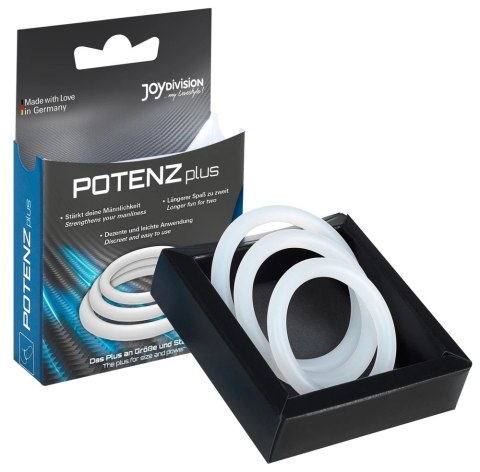 Joydivision Toys - 3 Pierścienie Na Penisa Wspomaga Erekcje Potenzplus Joydivision Toys Joydivision Toys - 3 Pierścienie Na Penisa Wspomaga Erekcje Potenzplus Joydivision Toys