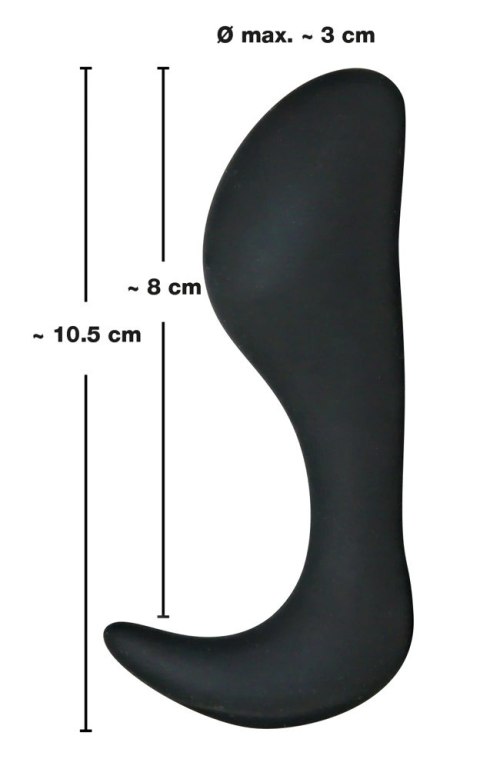 Korek Analny W Kształcie Kciuka - Black Velvets Black Velvets Korek Analny W Kształcie Kciuka - Black Velvets Black Velvets