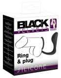 Pierścień Erekcyjny Ze Stymulatorem Prostaty - Black Velvets Black Velvets