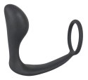 Pierścień Erekcyjny Ze Stymulatorem Prostaty - Black Velvets Black Velvets