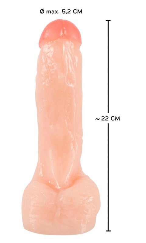 Realistixxx - Naturalne Dildo Z Żyłami Żołędziem I Jądrami 23cm Realistixxx Realistixxx - Naturalne Dildo Z Żyłami Żołędziem I Jądrami 23cm Realistixxx