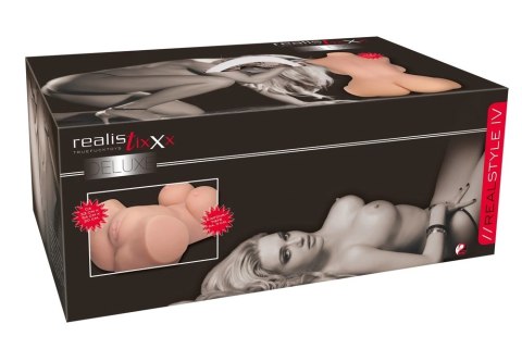 Realistixxx - Realistyczny Masturbator Z Rozłożonymi Nogami Biustem I Otworami Realistixxx Realistixxx - Realistyczny Masturbator Z Rozłożonymi Nogami Biustem I Otworami Realistixxx