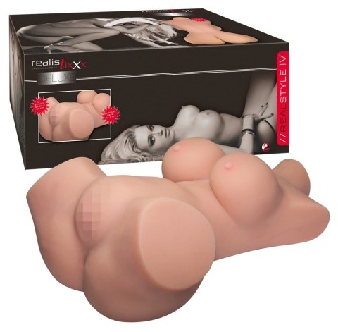 Realistixxx - Realistyczny Masturbator Z Rozłożonymi Nogami Biustem I Otworami Realistixxx Realistixxx - Realistyczny Masturbator Z Rozłożonymi Nogami Biustem I Otworami Realistixxx