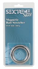 Sextreme - Pierścień Na Penisa Stalowy Magnetic Ball Stretcher 45 mm Sextreme