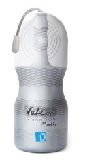 Vulcan - Elastyczny Masturbator W Kształcie Ust Z Wibracjami Vulcan