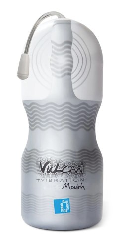 Vulcan - Elastyczny Masturbator W Kształcie Ust Z Wibracjami Vulcan