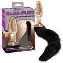 You2Toys - Korek analny szklany z kitką You2Toys