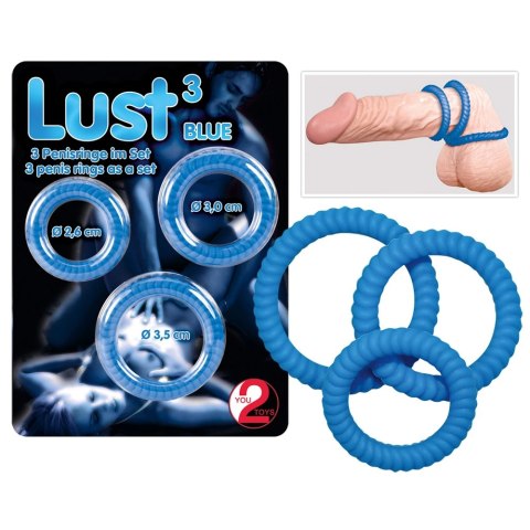 You2Toys - Pierścienie erekcyjne - 3 sztuki You2Toys You2Toys - Pierścienie erekcyjne - 3 sztuki You2Toys