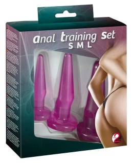You2Toys - Zestaw korków analnych - trening analny 3 szt You2Toys