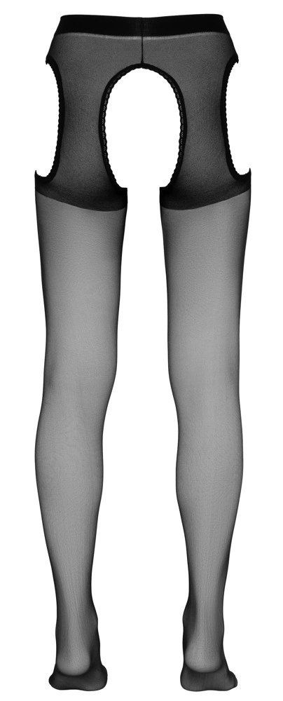 Cottelli LEGWEAR - Czarne Rajstopy Z Pasem Do Pończoch L/XL Cottelli LEGWEAR Cottelli LEGWEAR - Czarne Rajstopy Z Pasem Do Pończoch L/XL Cottelli LEGWEAR