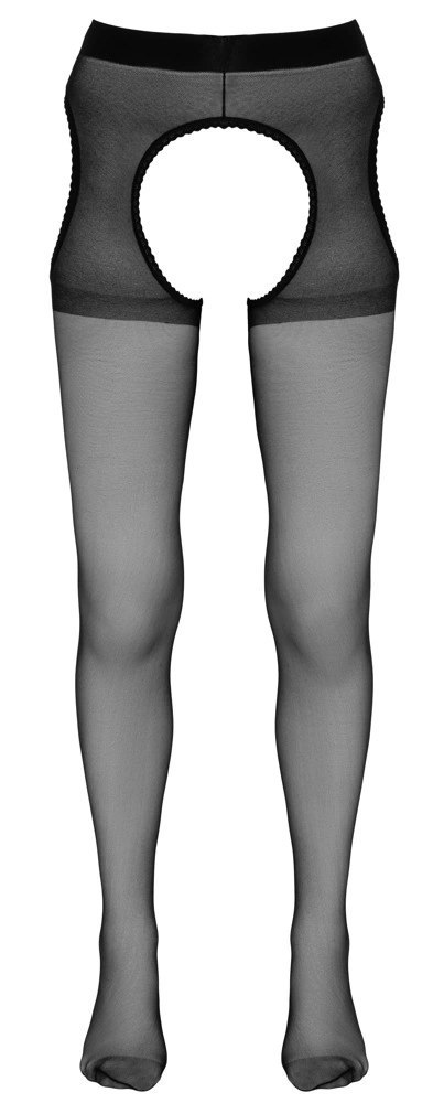 Cottelli LEGWEAR - Czarne Rajstopy Z Pasem Do Pończoch S/M Cottelli LEGWEAR Cottelli LEGWEAR - Czarne Rajstopy Z Pasem Do Pończoch S/M Cottelli LEGWEAR