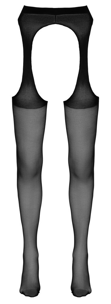 Cottelli LEGWEAR - Rajstopy Z Wyglądem Pasa Do Pończoch Czarne S/M Cottelli LEGWEAR Cottelli LEGWEAR - Rajstopy Z Wyglądem Pasa Do Pończoch Czarne S/M Cottelli LEGWEAR