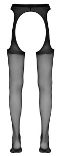 Cottelli LEGWEAR - Rajstopy Z Wyglądem Pasa Do Pończoch Czarne S/M Cottelli LEGWEAR
