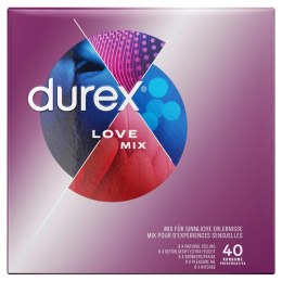 Durex - 40 Prezerwatyw Love Mix 5 Różnych Odmian Durex
