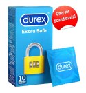 Durex Extra Safe - Prezerwatywy Mocno Nawilżone 10szt Durex