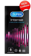 Durex Intense - Prezerwatywy Z Żeberkami 8szt Durex