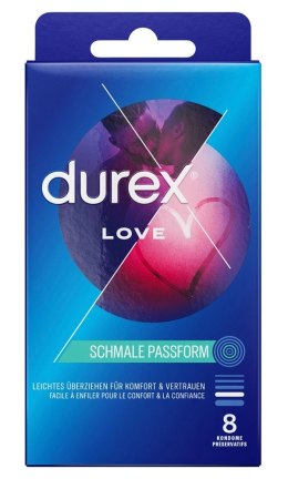 Durex Love - Prezerwatywy Łatwe Dopasowanie 8szt Durex