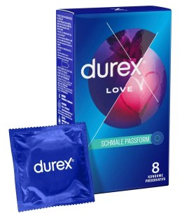 Durex Love - Prezerwatywy Łatwe Dopasowanie 8szt Durex