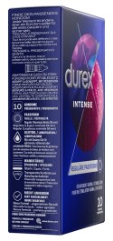 Durex - Prążkowane Prezerwatywy Miętowe Intense Orgasmic 10 szt Durex