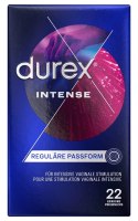 Durex - Prążkowane Prezerwatywy Miętowe Intense Orgasmic 22 szt Durex