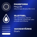 Durex - Prążkowane Prezerwatywy Miętowe Intense Orgasmic 22 szt Durex