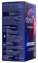 Durex - Prążkowane Prezerwatywy Miętowe Intense Orgasmic 22 szt Durex