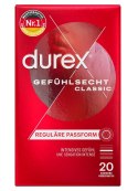 Durex - Prezerwatywy Lateksowe Zbiorniczek 20szt Durex