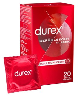 Durex - Prezerwatywy Lateksowe Zbiorniczek 20szt Durex