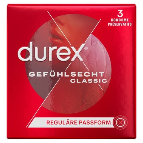 Durex - Prezerwatywy Lateksowe Zbiorniczek 3szt Durex Durex - Prezerwatywy Lateksowe Zbiorniczek 3szt Durex