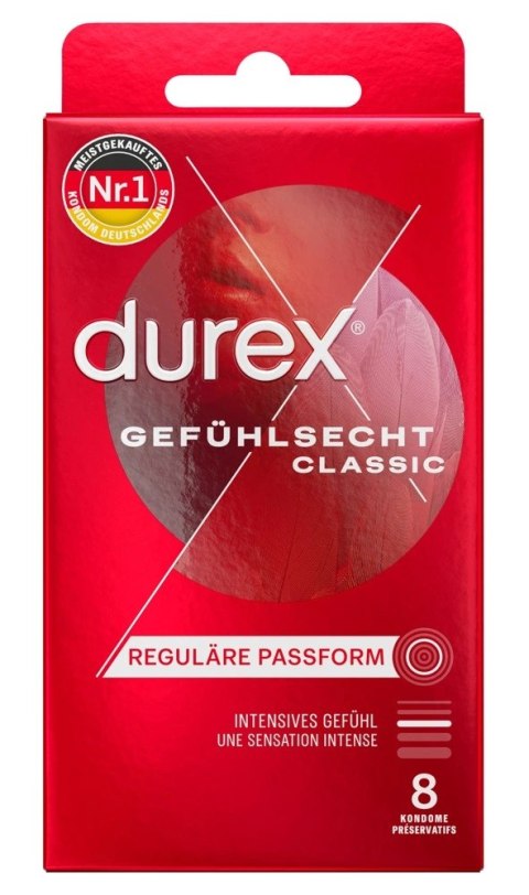 Durex - Prezerwatywy Lateksowe Zbiorniczek 8szt Durex Durex - Prezerwatywy Lateksowe Zbiorniczek 8szt Durex