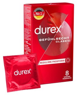 Durex - Prezerwatywy Lateksowe Zbiorniczek 8szt Durex