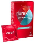 Durex - Prezerwatywy Pokryte Lubrykantem Ze Smoczkiem Gefühlsecht Slim Fit 8 szt Durex