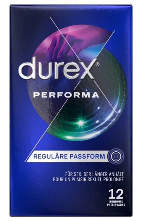 Durex - Prezerwatywy Zapewniające Dłuższy Seks Performa 12 szt Durex Durex - Prezerwatywy Zapewniające Dłuższy Seks Performa 12 szt Durex