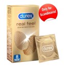 Durex Real Feel - Prezerwatywy Pozbawione Lateksu 8szt Durex