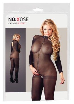 NO:XQSE - Seksowny Prześwitujący Kombinezon Z Otwartym Kroczem XL-XXL NO:XQSE