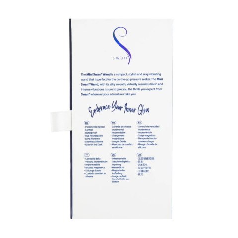 Swan - Mini Wibrator Do Stymulacji The Mini Swan Wand Niebieski Swan Swan - Mini Wibrator Do Stymulacji The Mini Swan Wand Niebieski Swan