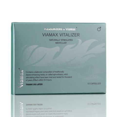 Viamax - Tabletki Zwiększające Libido Vitalizer 10 Kapsułek Viamax Viamax - Tabletki Zwiększające Libido Vitalizer 10 Kapsułek Viamax