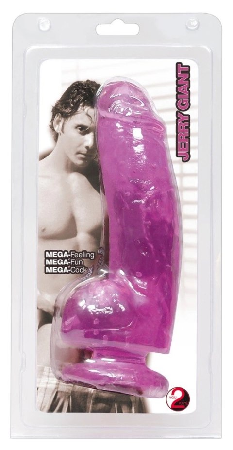 You2Toys - Dildo z jądrami i przyssawką Jerry Giant You2Toys You2Toys - Dildo z jądrami i przyssawką Jerry Giant You2Toys