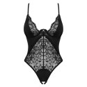 Obsessive - Seksowne Body Bez Kroku Bellastia Czarne XS/S Obsessive