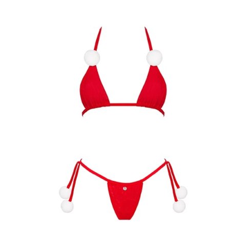 Obsessive - Seksowny Świąteczny Komplecik Bobble Girl Czerwony One Size Obsessive Obsessive - Seksowny Świąteczny Komplecik Bobble Girl Czerwony One Size Obsessive