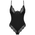 Obsessive - Zmysłowe Czarne Body Bellastia M/L Obsessive