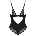 Obsessive - Zmysłowe Czarne Body Bellastia M/L Obsessive