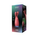 Ovo - Stymulator Łechtaczki Ner Z Uszami Czerwony OVO