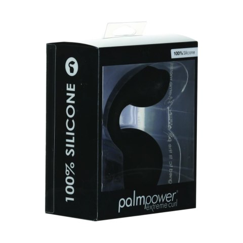 PalmPower - Nakładka Do Masażera Extreme Curl Czarna PalmPower PalmPower - Nakładka Do Masażera Extreme Curl Czarna PalmPower