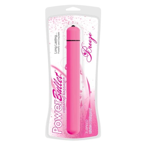 PowerBullet - Cienki Wibrator Pałeczka Breeze Fuksja PowerBullet PowerBullet - Cienki Wibrator Pałeczka Breeze Fuksja PowerBullet